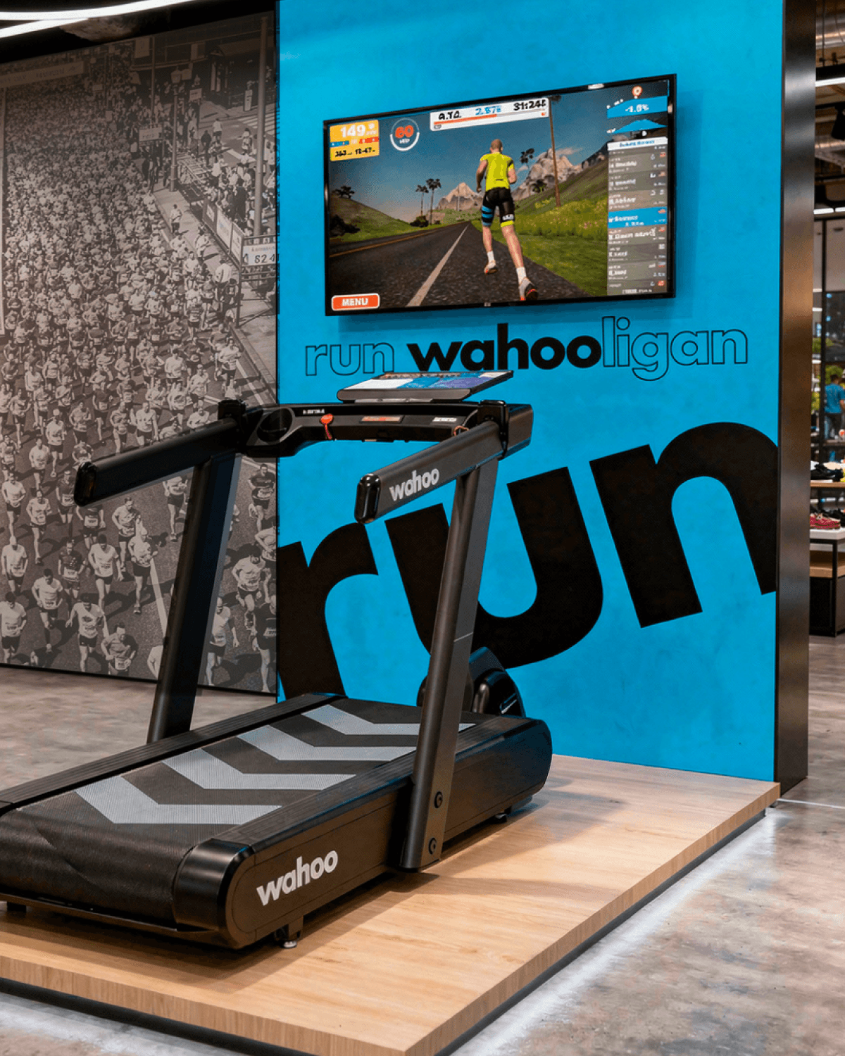 Wahoo demo station